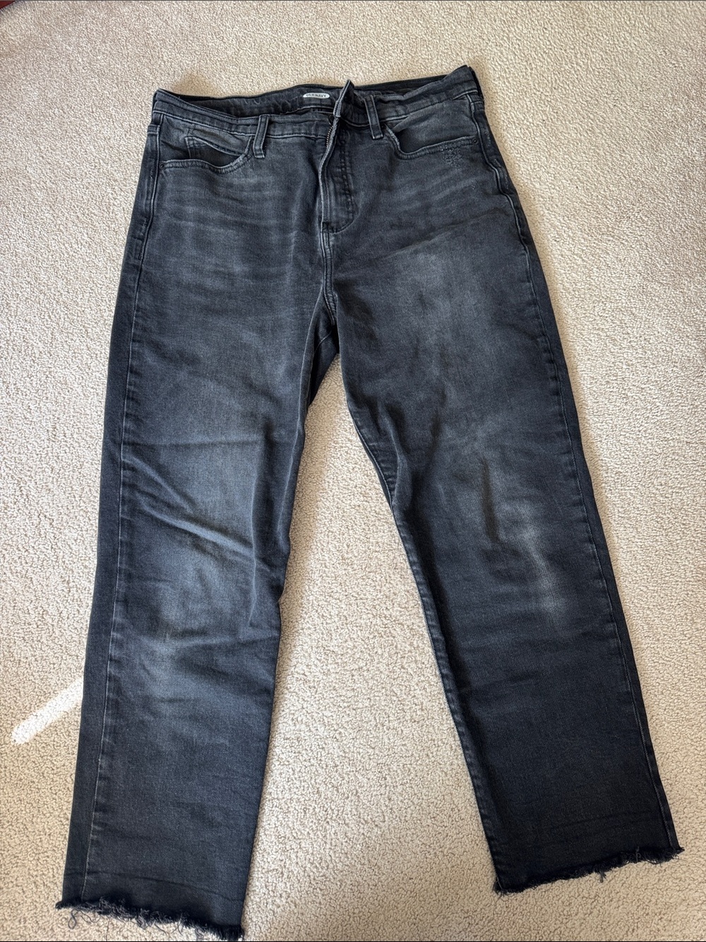 Women’s Black  Straight-Leg Jeans